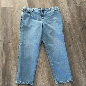 Gloria Vanderbilt 18W Amanda Blue Jeans Pre-Owned